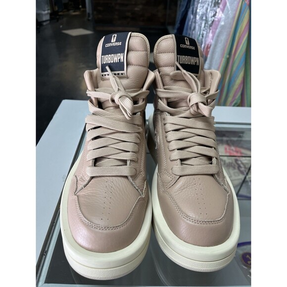 Size 8.5 - Converse Rick Owens x DRKSHDW TURBOWPN Mid Cave